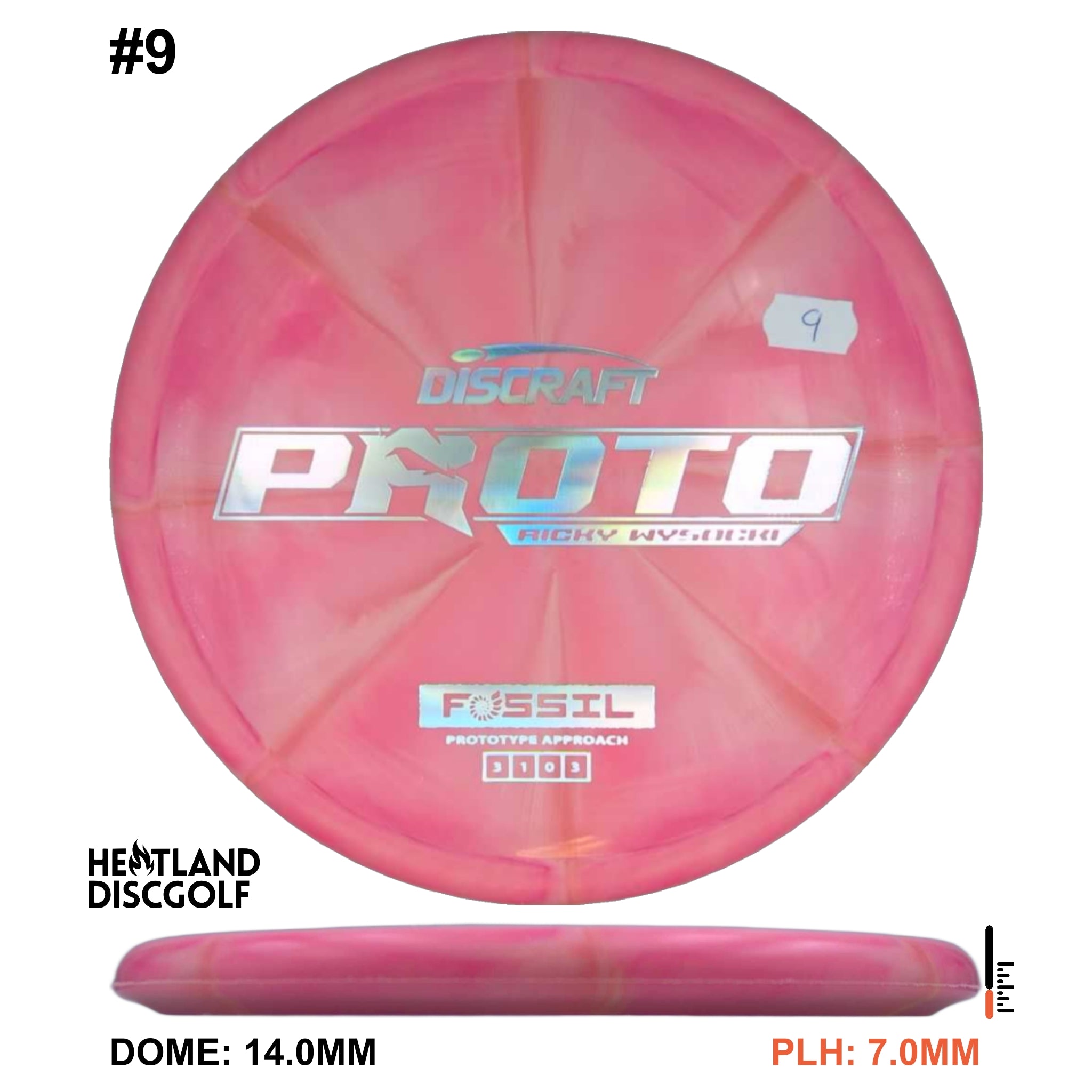 CT Swirl Fossil - Ricky Wysocki Prototype