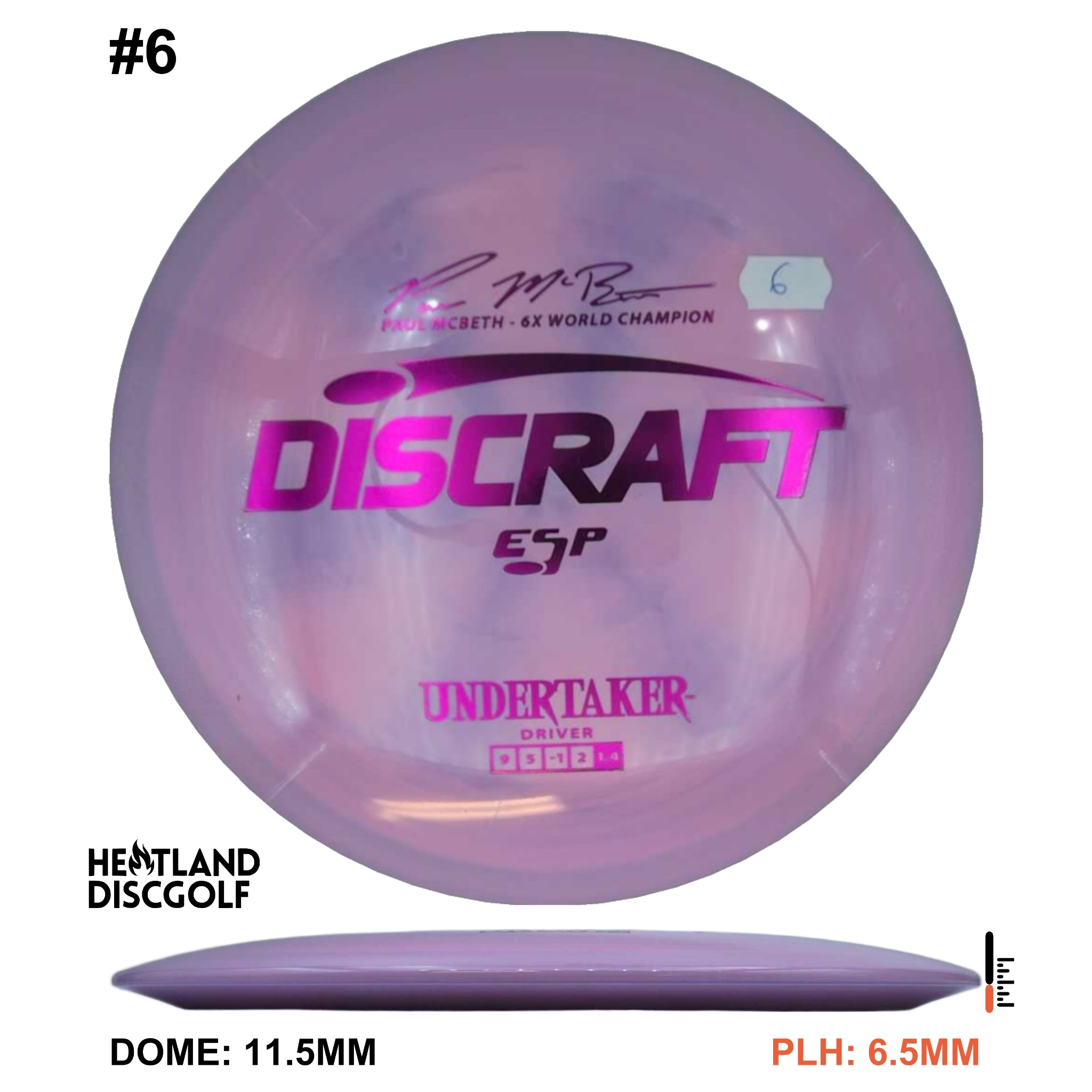 ESP Undertaker - Paul McBeth 6x