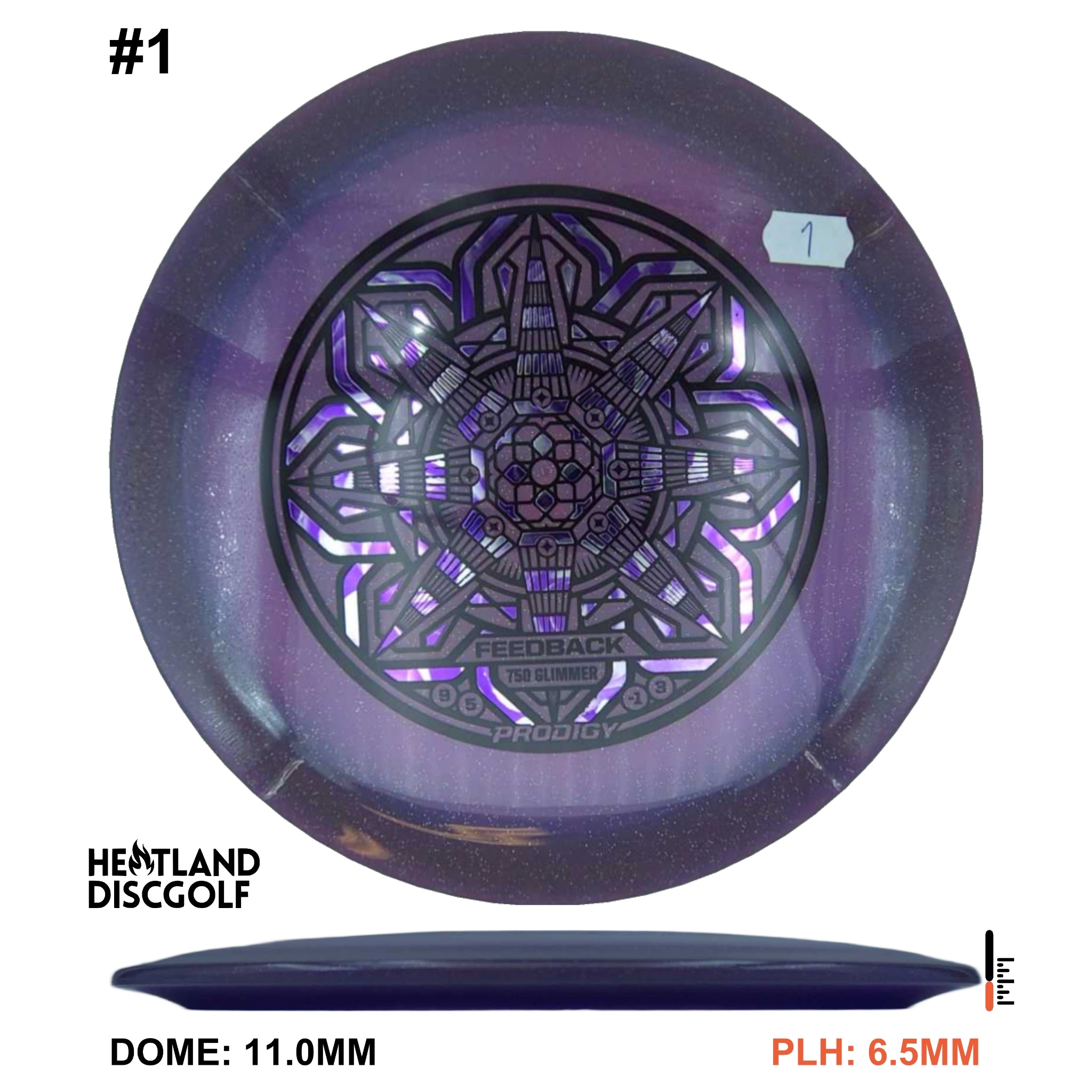 750 Glimmer Plastic Feedback - Sunrise Circuit Stamp
