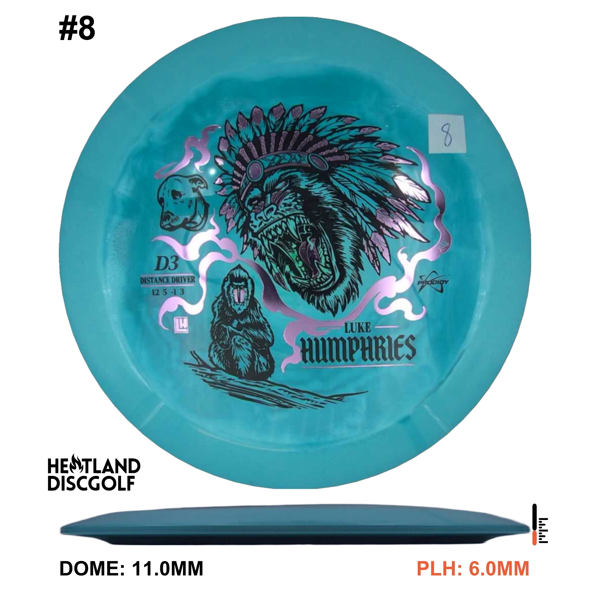 D3 500 Spectrum -  Luke Humphries 2026 Signature Series
