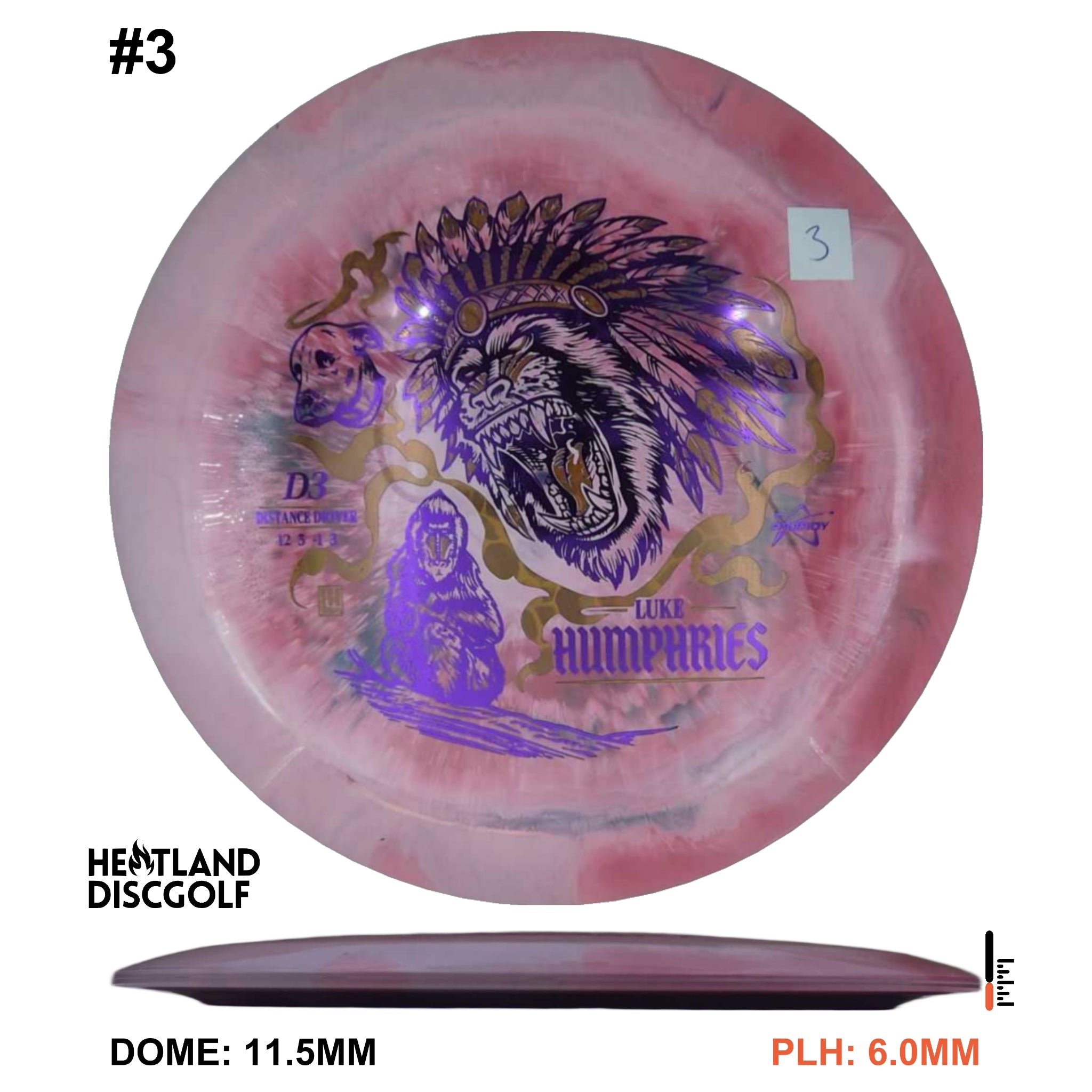 D3 500 Spectrum -  Luke Humphries 2026 Signature Series