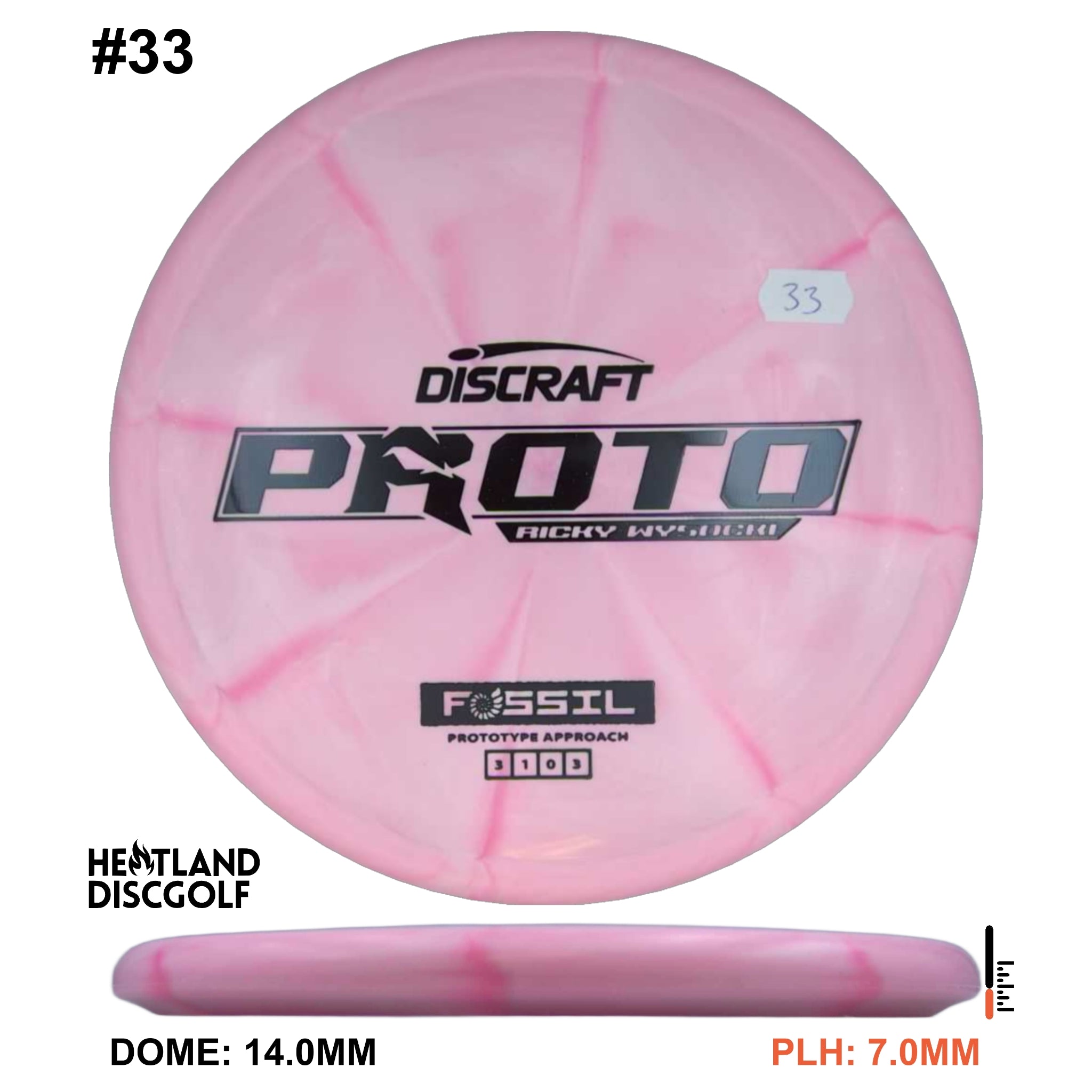 CT Swirl Fossil - Ricky Wysocki Prototype