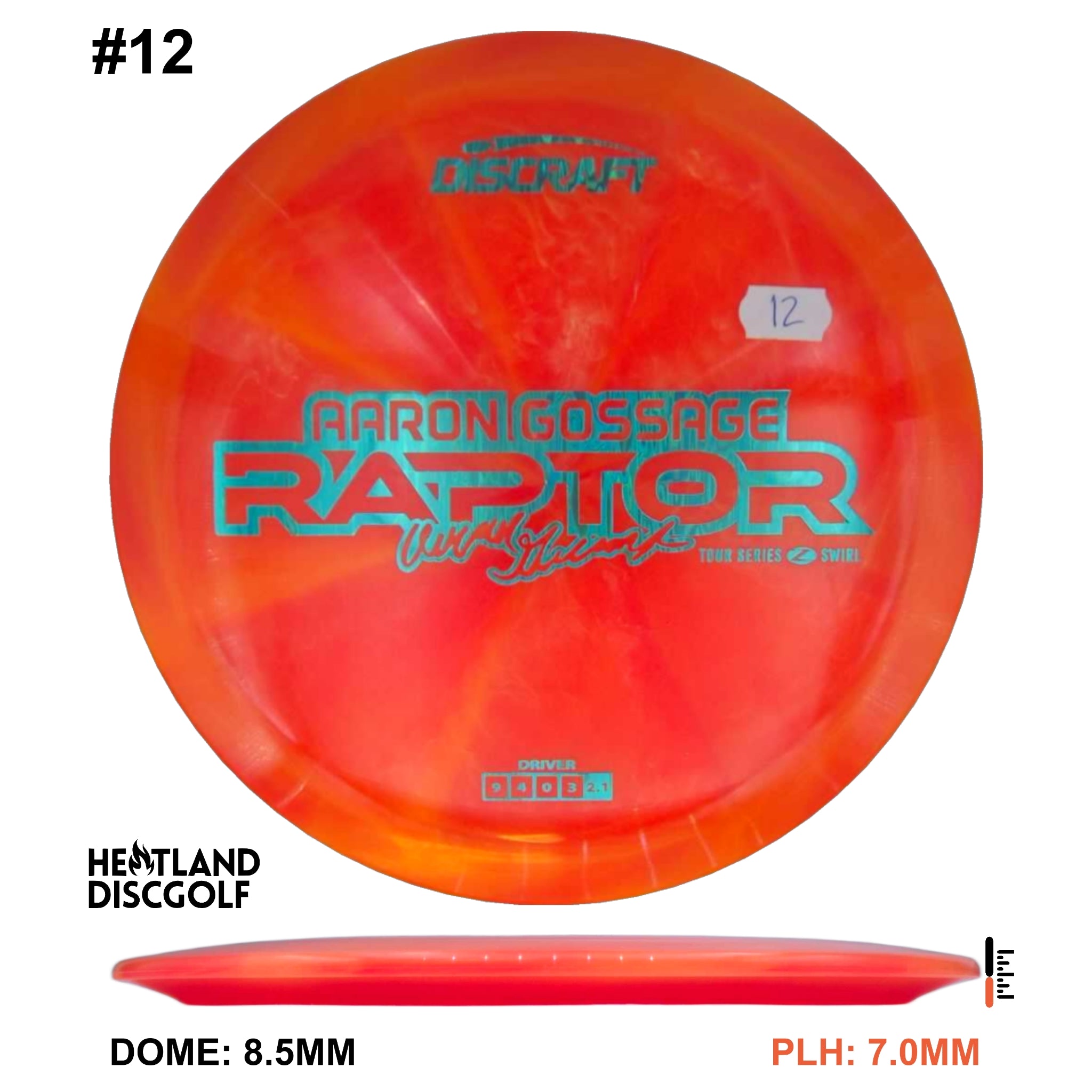 Z Swirl Raptor - Aaron Gossage Tour Series 2025