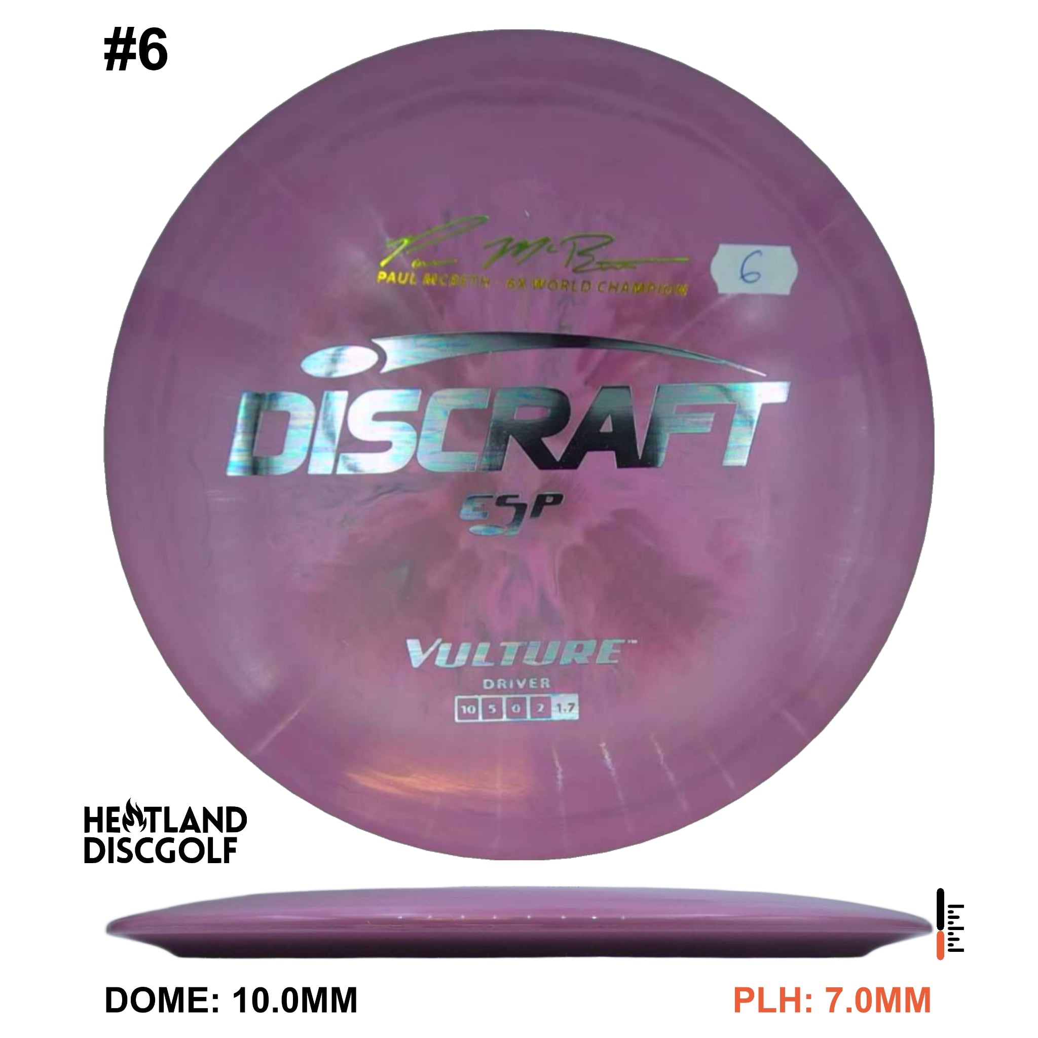 ESP Vulture - Paul McBeth 6x