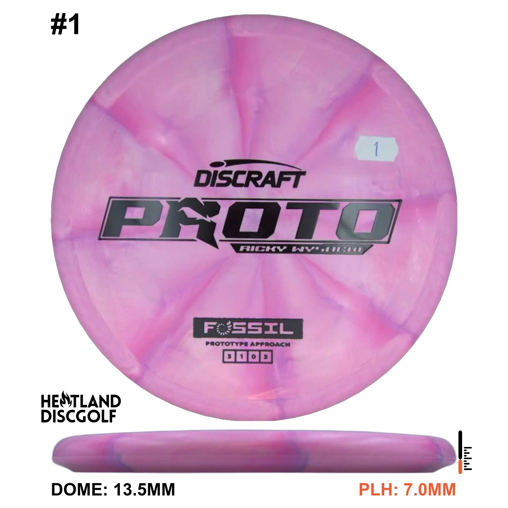 CT Swirl Fossil - Ricky Wysocki Prototype