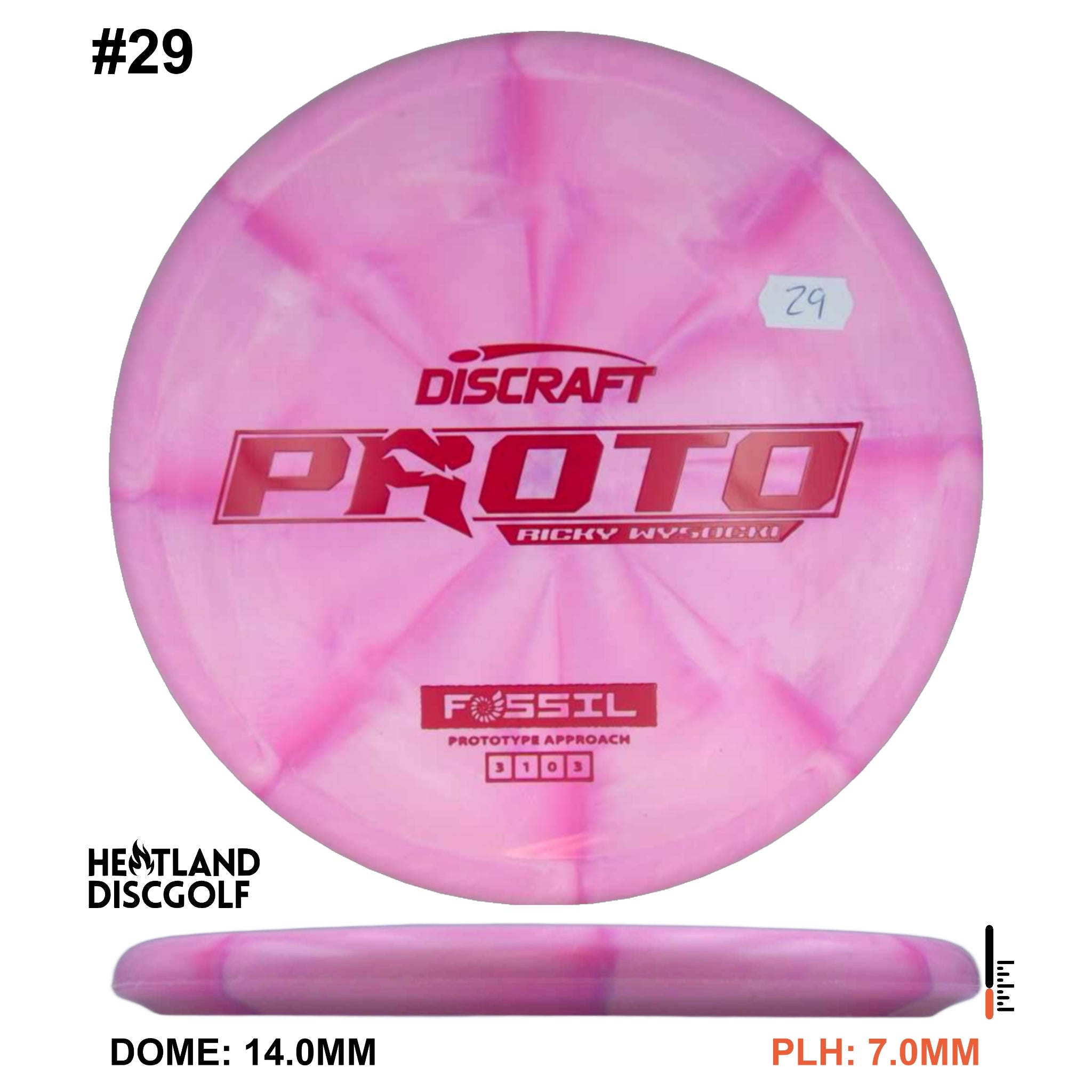 CT Swirl Fossil - Ricky Wysocki Prototype