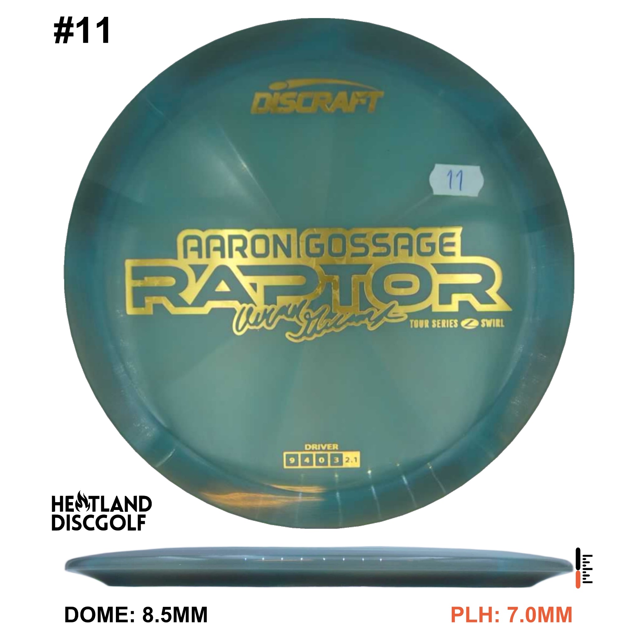 Z Swirl Raptor - Aaron Gossage Tour Series 2025