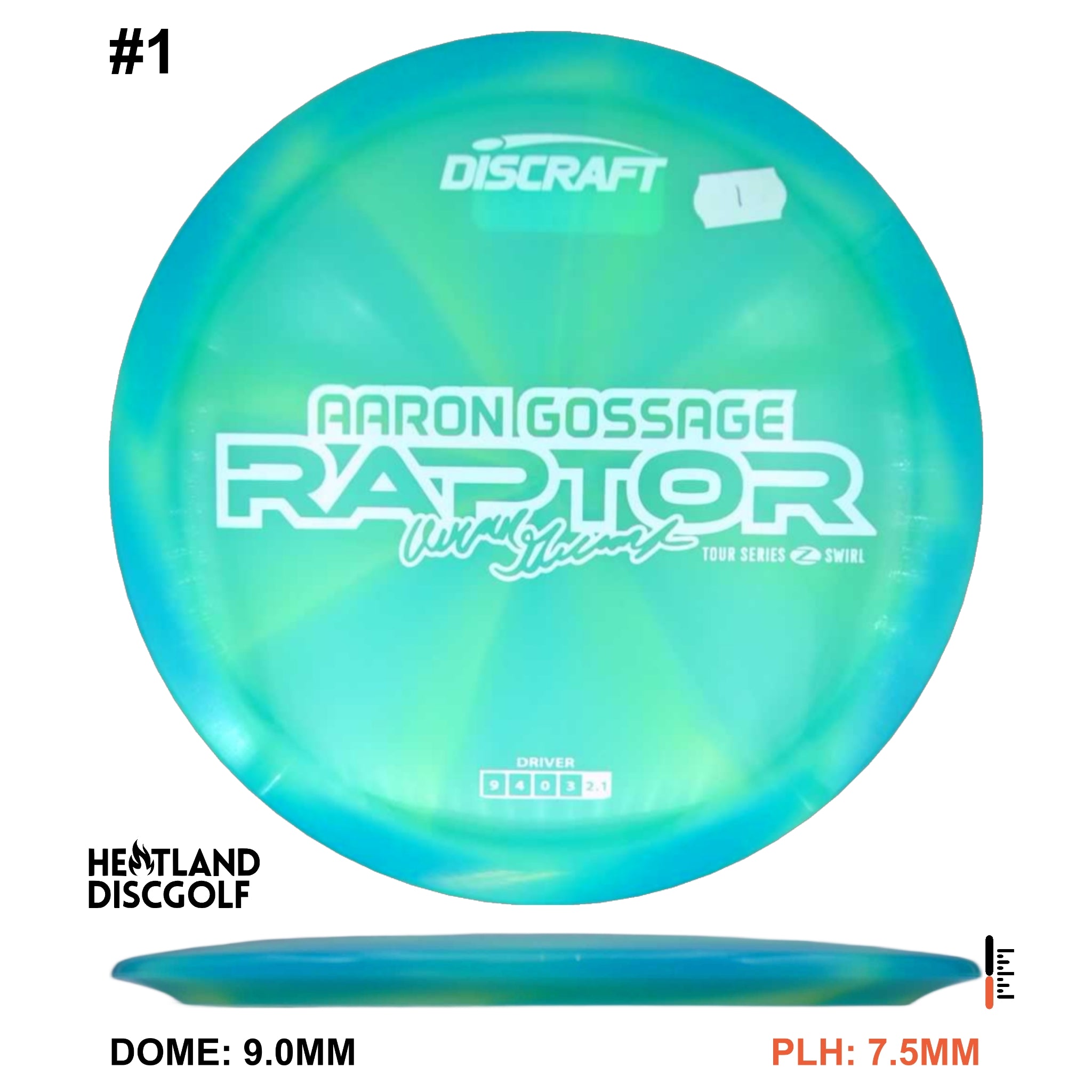 Z Swirl Raptor - Aaron Gossage Tour Series 2025
