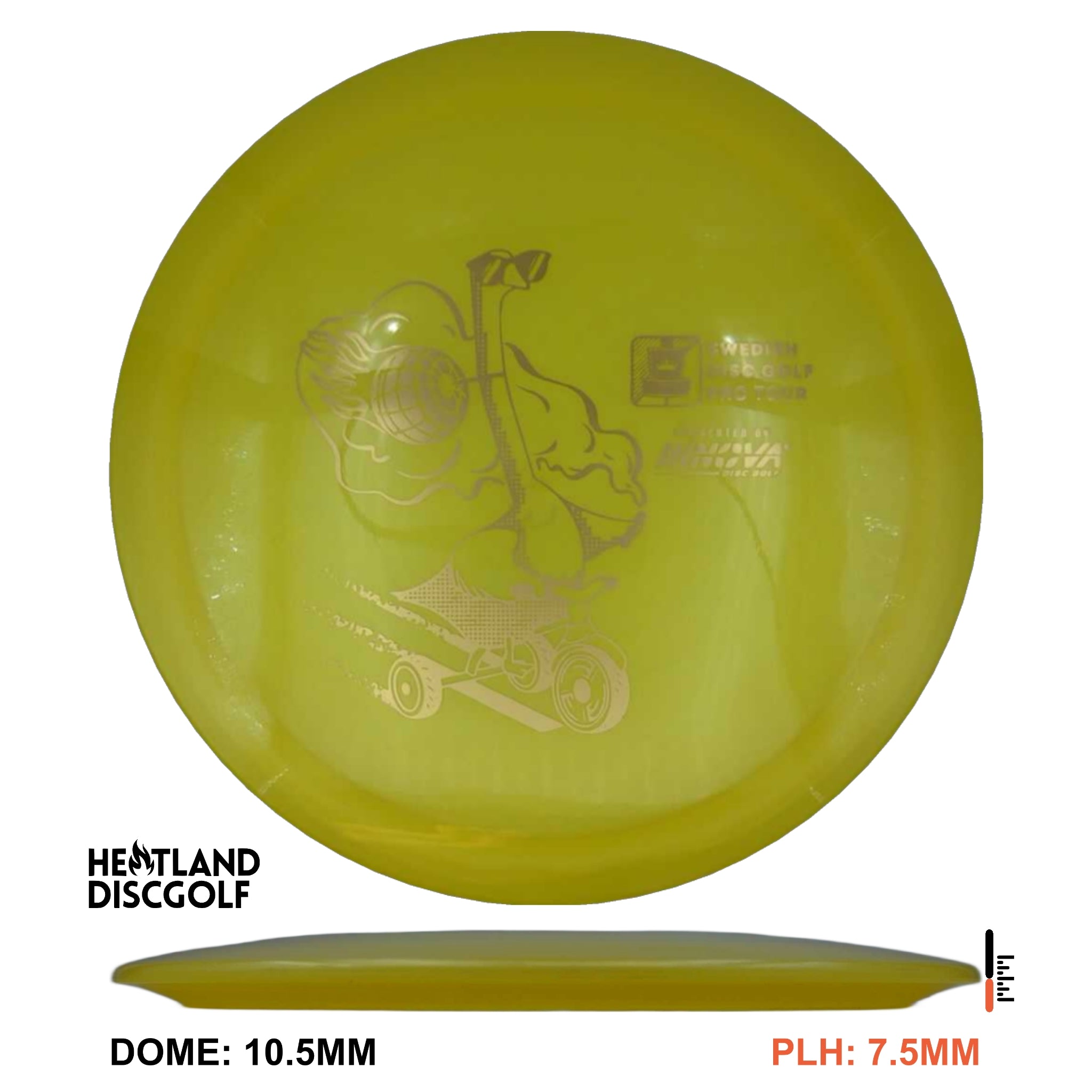 Luster Champion Firebird - SDGPT 2024 fundraiser disc