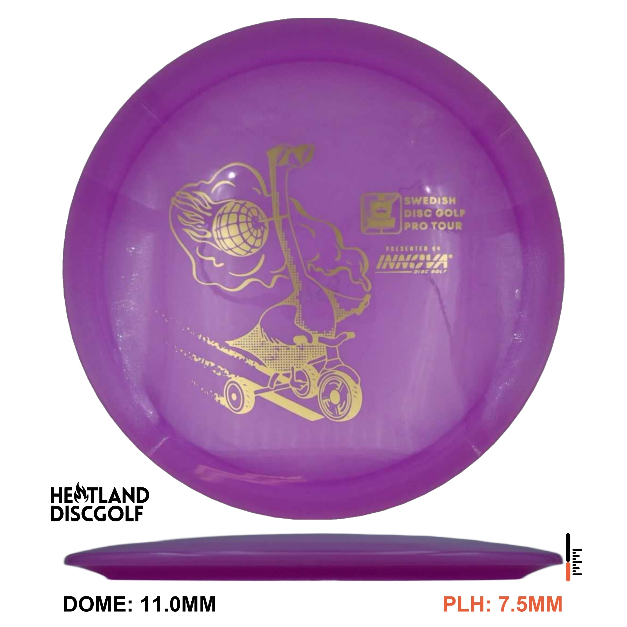 Luster Champion Firebird - SDGPT 2024 fundraiser disc
