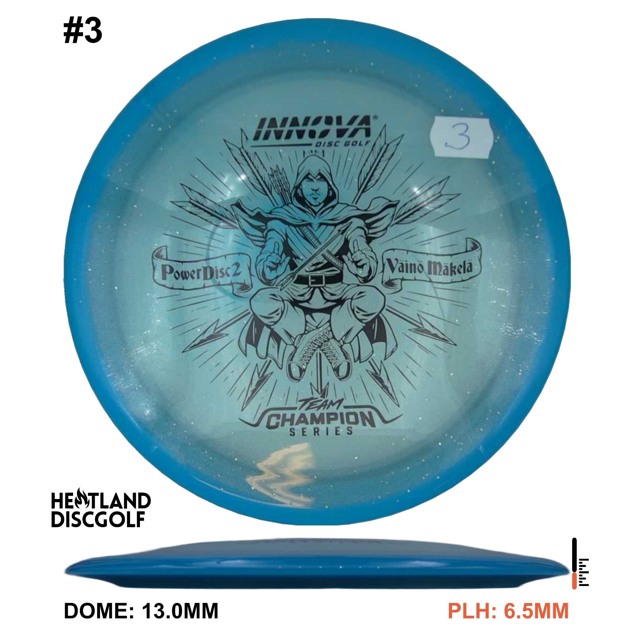 Halo Champion Metal Flake PD2 - Väinö Mäkelä Tour Series 2026
