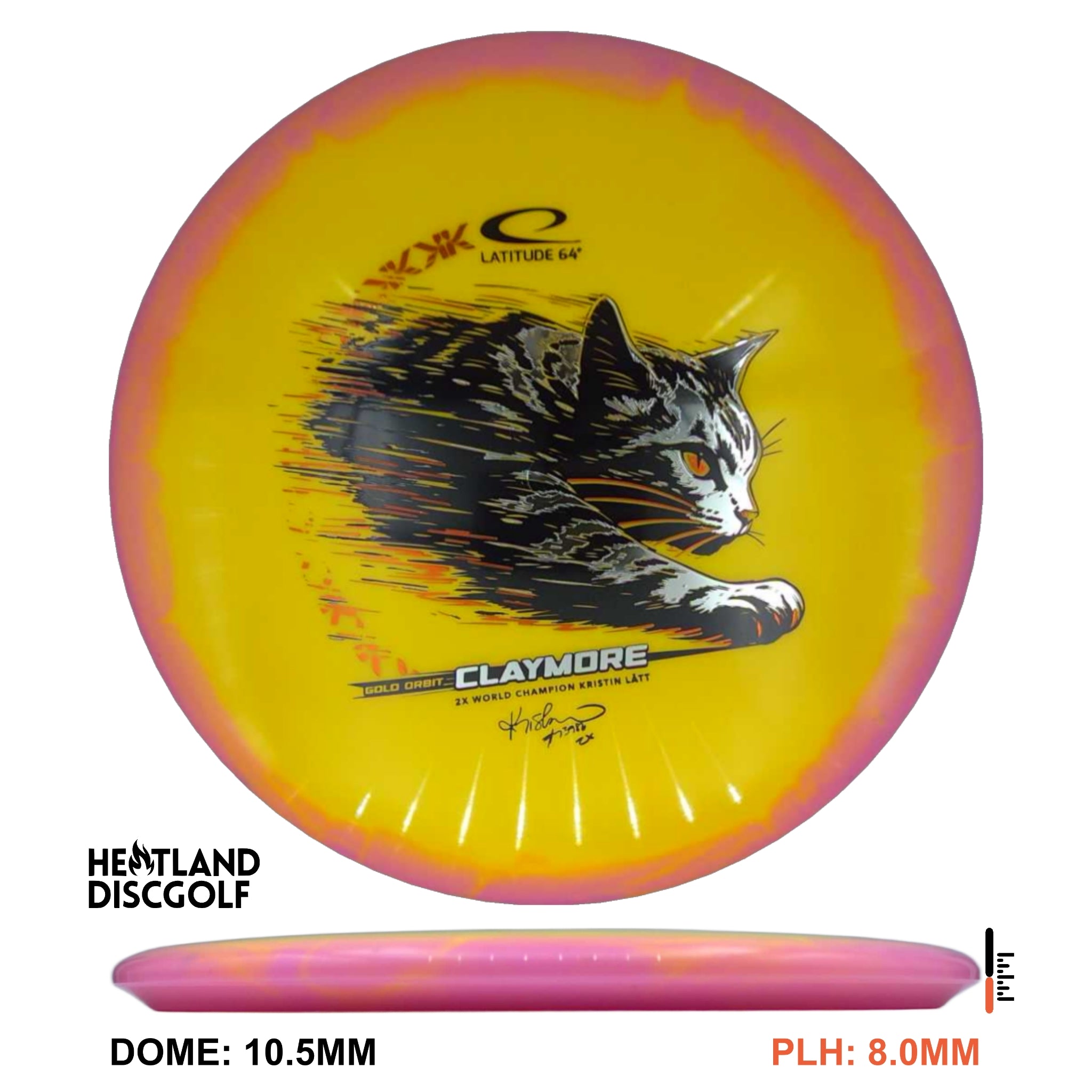 Gold Orbit Claymore - Kristin Lätt 2026