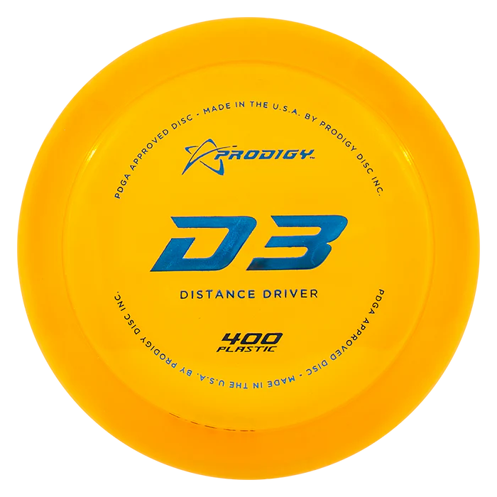 Prodigy Disc D3 400 Plastic