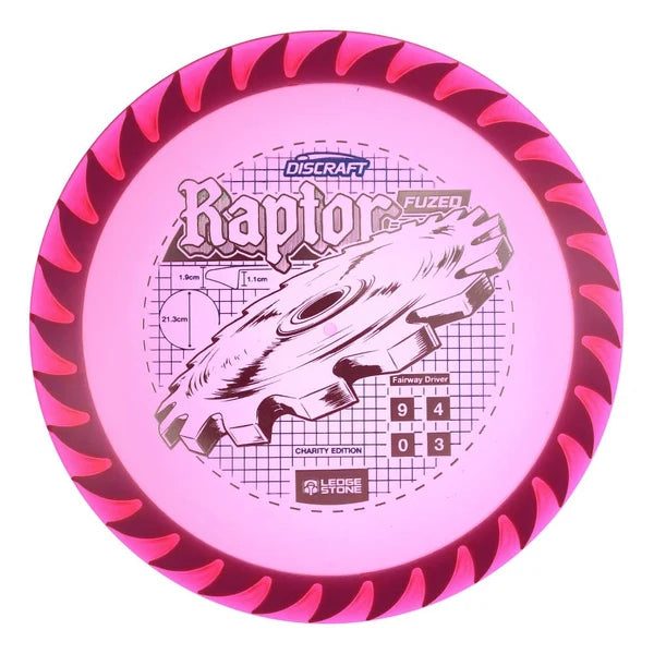 Charity CryZtal FLX Raptor w/ Solid ESP Rim - Ledgestone 2026 (Wave 4)