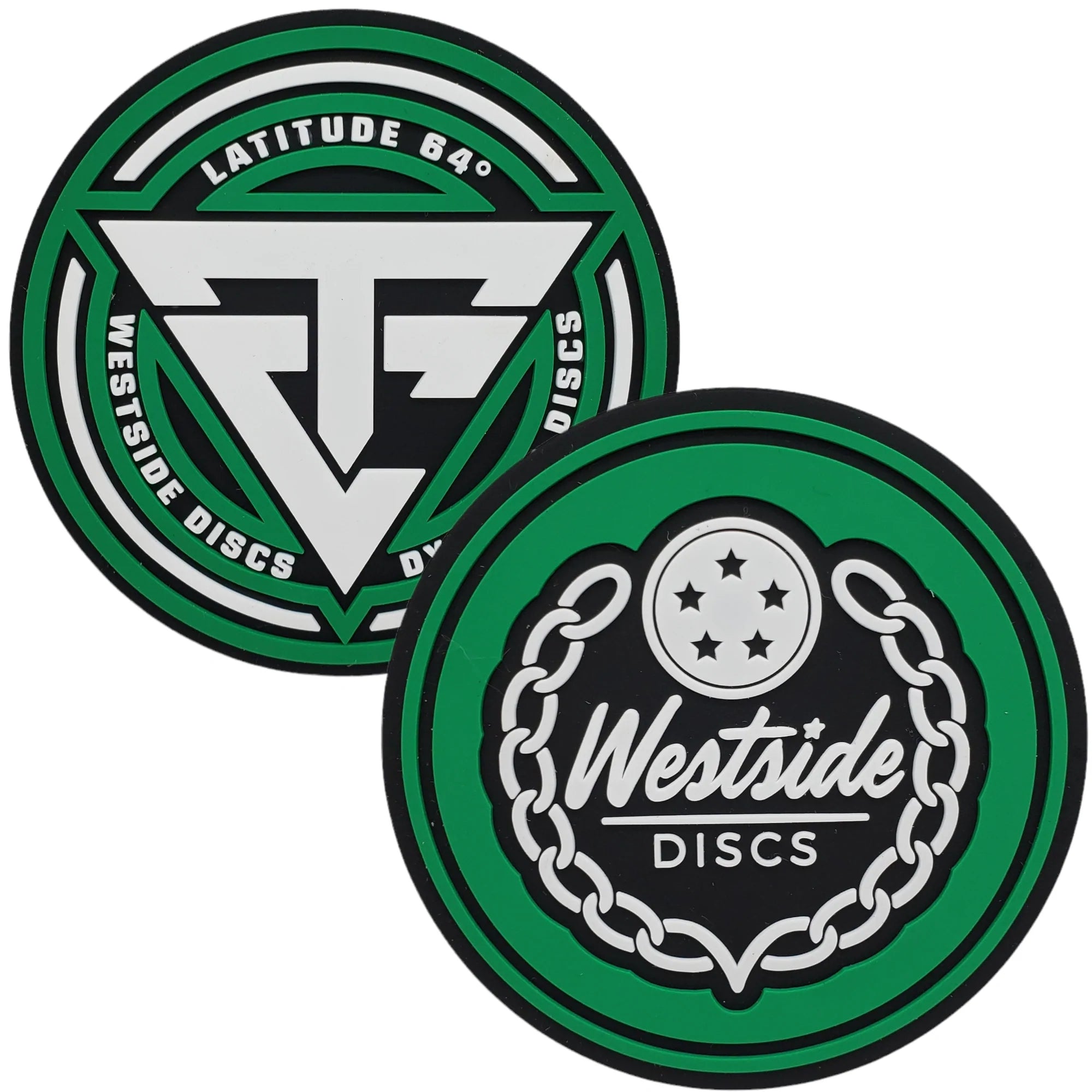 Westside Discs Trilogy Challenge 2022 mini marker/coaster